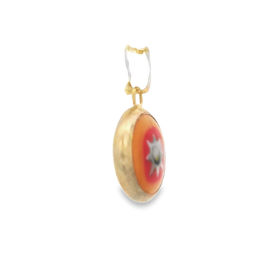 PENDANT 14K COLORFUL EYE