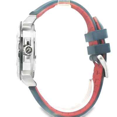 BULOVA AUTOMATIC BLUE MARINE STAR SILICONE BAND