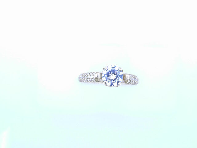 14 KARAT RING SIZE 7 WEIGHT: 2.0G
CZ SOLITAIRE AC