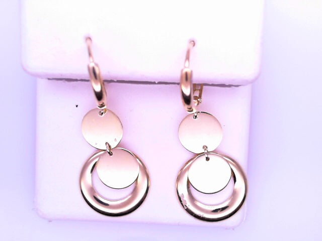 14 KARAT HUGGIE EARRINGS WEIGHT: 0.9G SIZE/ OTHER:
