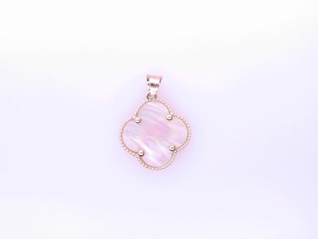 14 KARAT CHARM LENGTH 8 WEIGHT: 1.1G : WHITE CLOVE