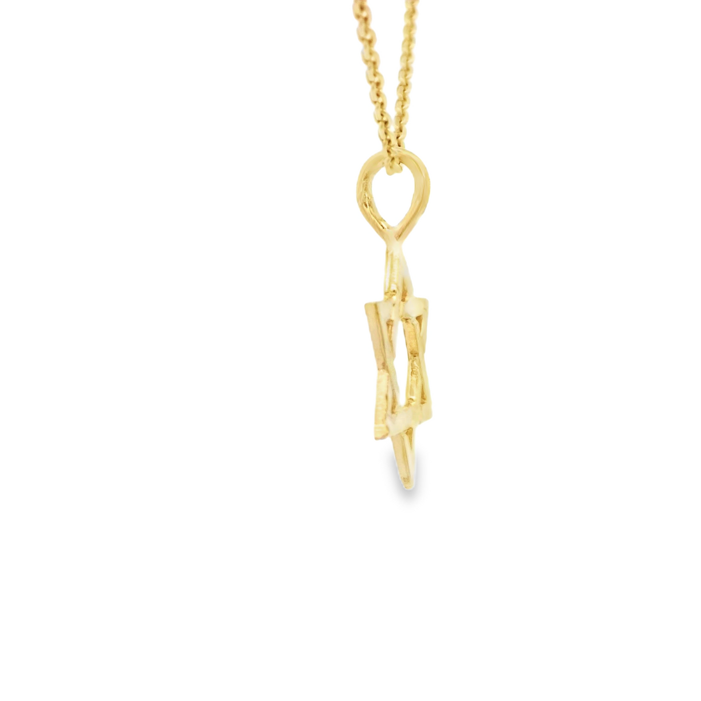 PENDANT 14K STAR DAVID DC STAR OF DAVID