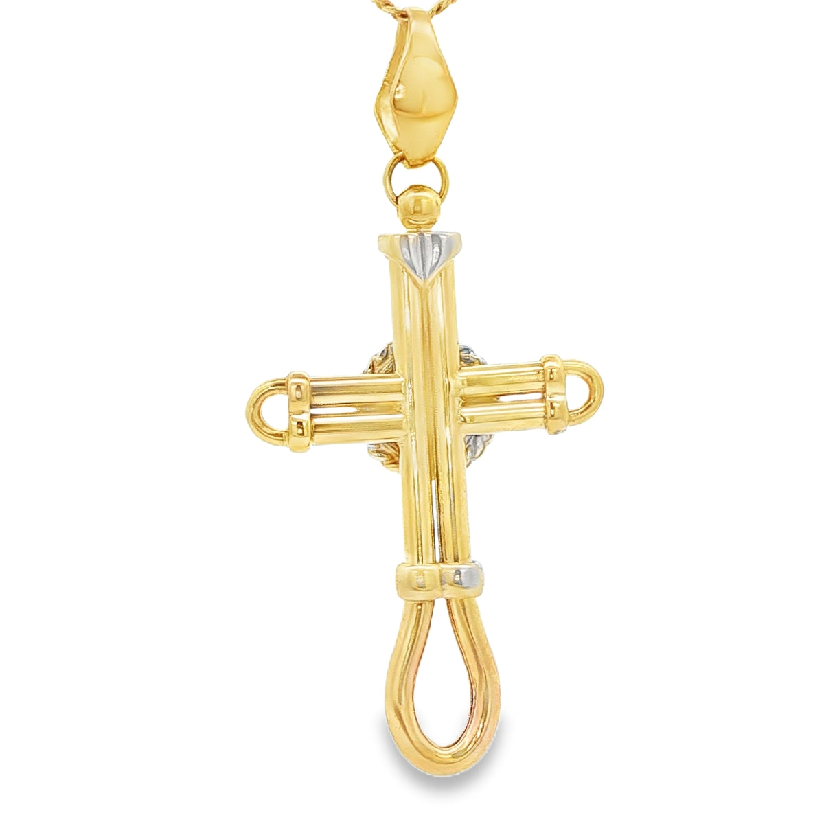 14K PENDANT NATURAL RUBY CABACHON