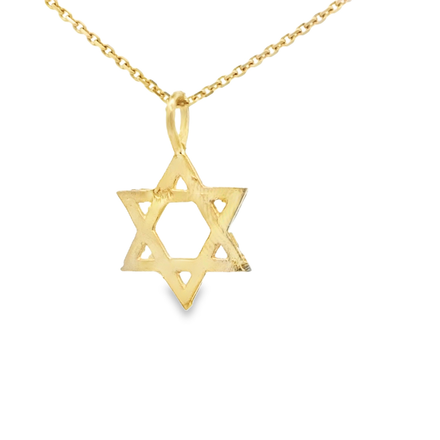 PENDANT 14K STAR DAVID DC STAR OF DAVID