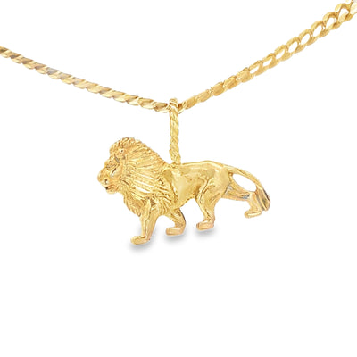 14 KARAT CHARM WEIGHT: 2.4G : LION