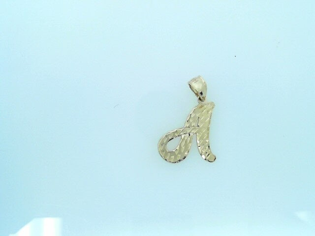 14 KARAT CHARM WEIGHT: 2.0 : DC LETTER A