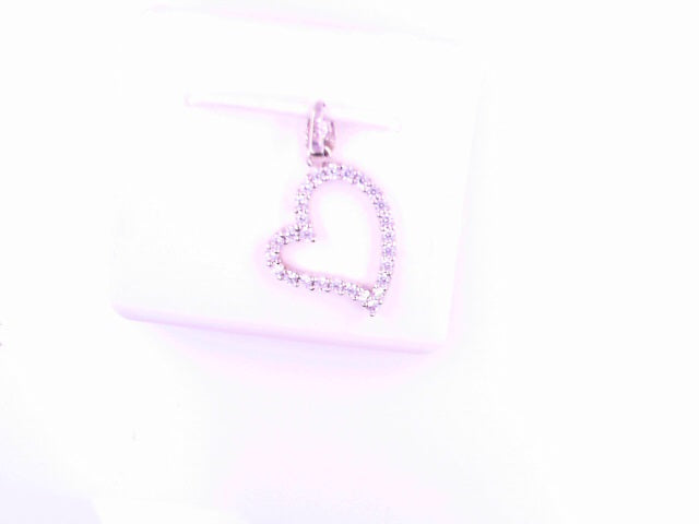 PENDANT 14K 0.9G HEART CZ HEART