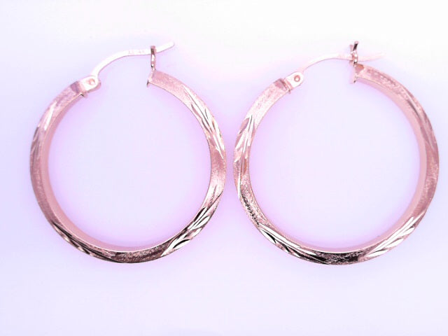 14 KARAT HUGGIE EARRINGS WEIGHT: 0.9G SIZE/ OTHER:
