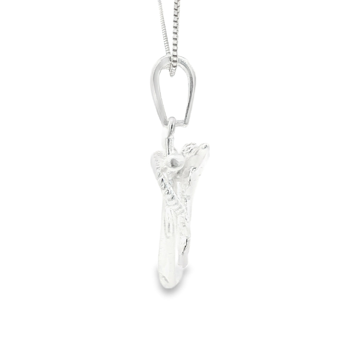 STERLING SILVER CHARM ANCHOR DOLPHIN ROPE