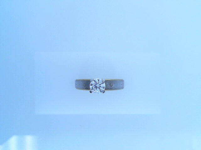 14 KARAT RING SIZE 7 WEIGHT: 2.0G
CZ SOLITAIRE RO