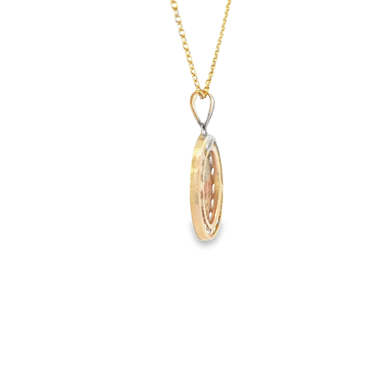 14K  PENDENT  FIRST COMMUNION MEDAL