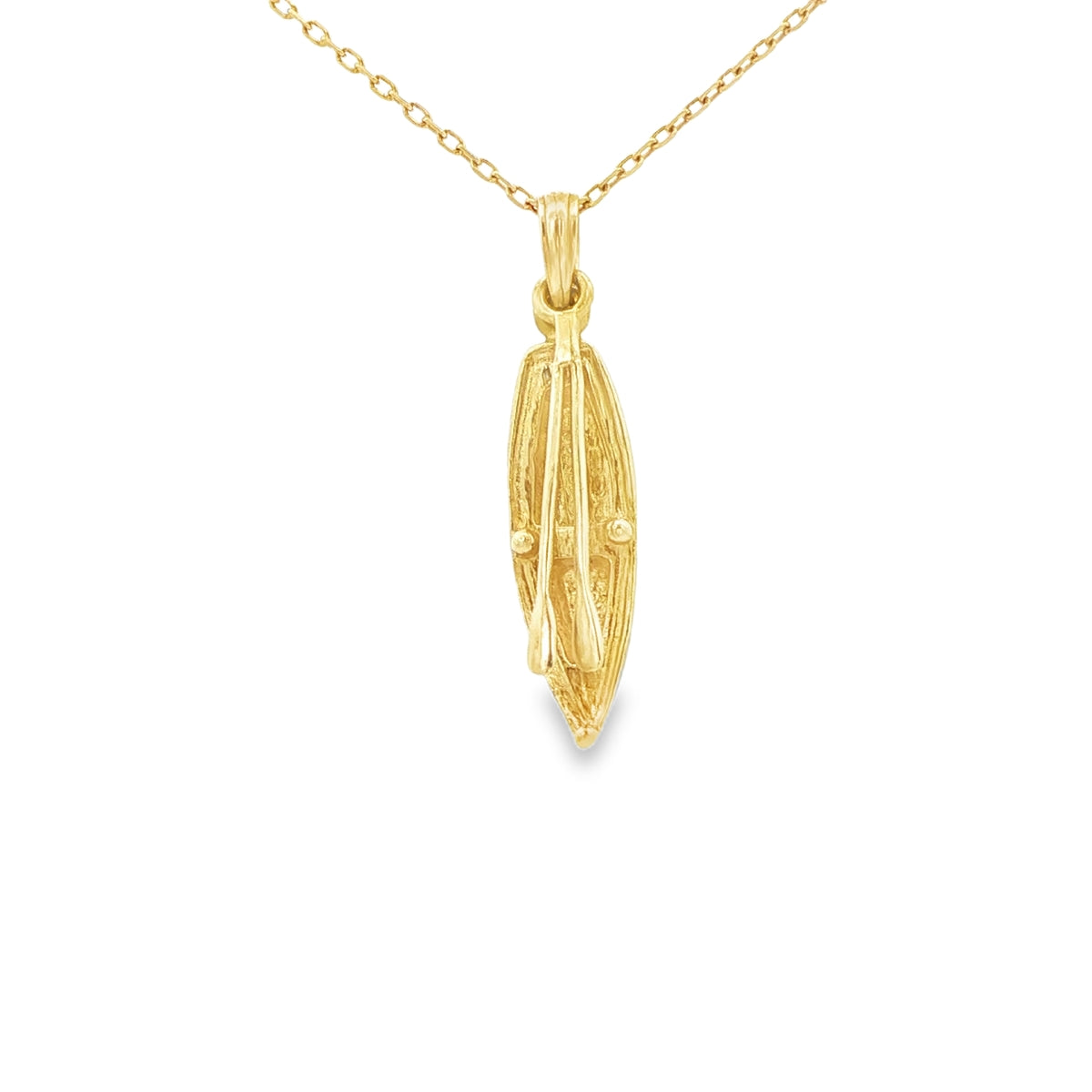 PENDANT 14K Canoe 2.5g Paddles