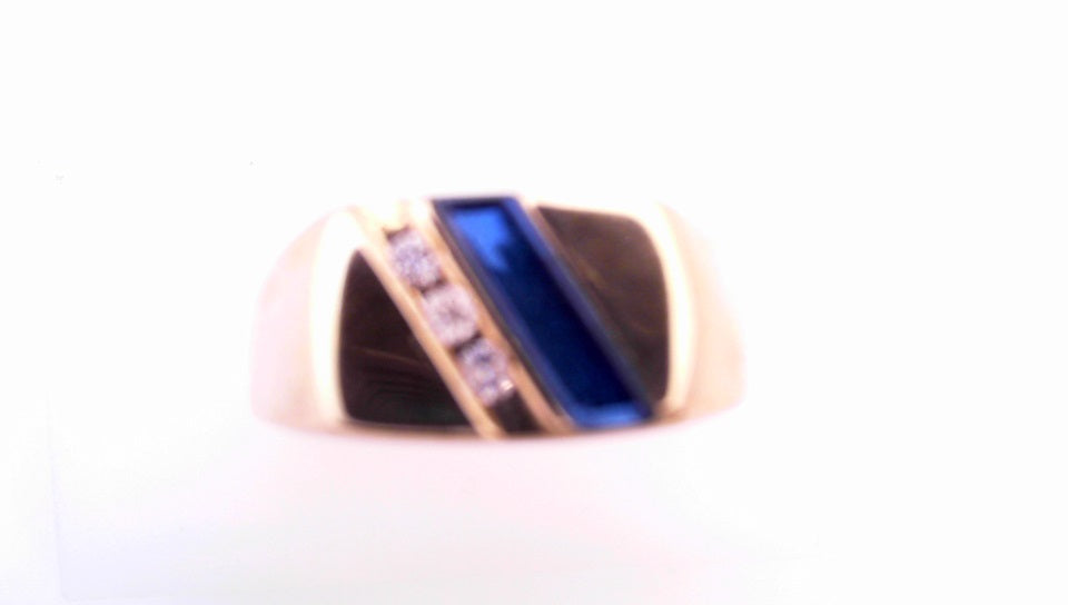 14 KARAT FASHION RING SIZE 12.5 WEIGHT: 9.9G : NAT