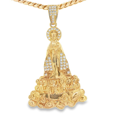 14KP 7.7G VIRGEN CZ CARIDAD