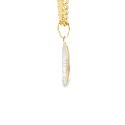 14KP PENDANT BAPTISM COLOR