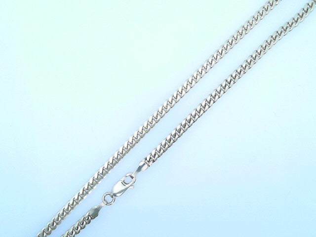 14 KARAT CUBAN ITALIAN CURB CHAIN LENGTH: 20 WEIGH