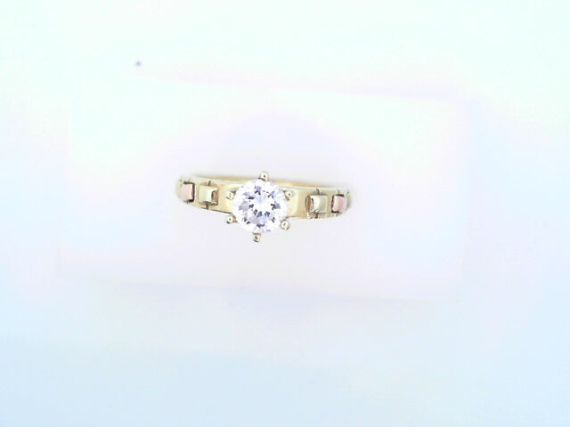 14 KARAT RING SIZE 7 WEIGHT: 3.1G
CZ SOLITARE 3TO