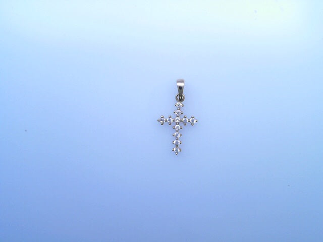 PENDANT 14K 0.5G CROSS CZ CROSS