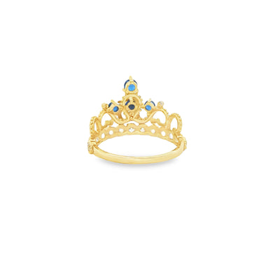 14 KARAT RING SIZE 7 WEIGHT: 2.5G : CZ QUINCE 15 C