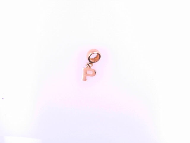 PENDANT 14K P Letter 0.8g BailRing