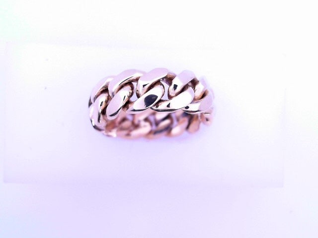 14 KARAT RING SIZE 8 WEIGHT: 2.0G : DC TWO TONE OP