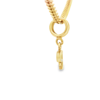 PENDANT 14K P Letter BailRing