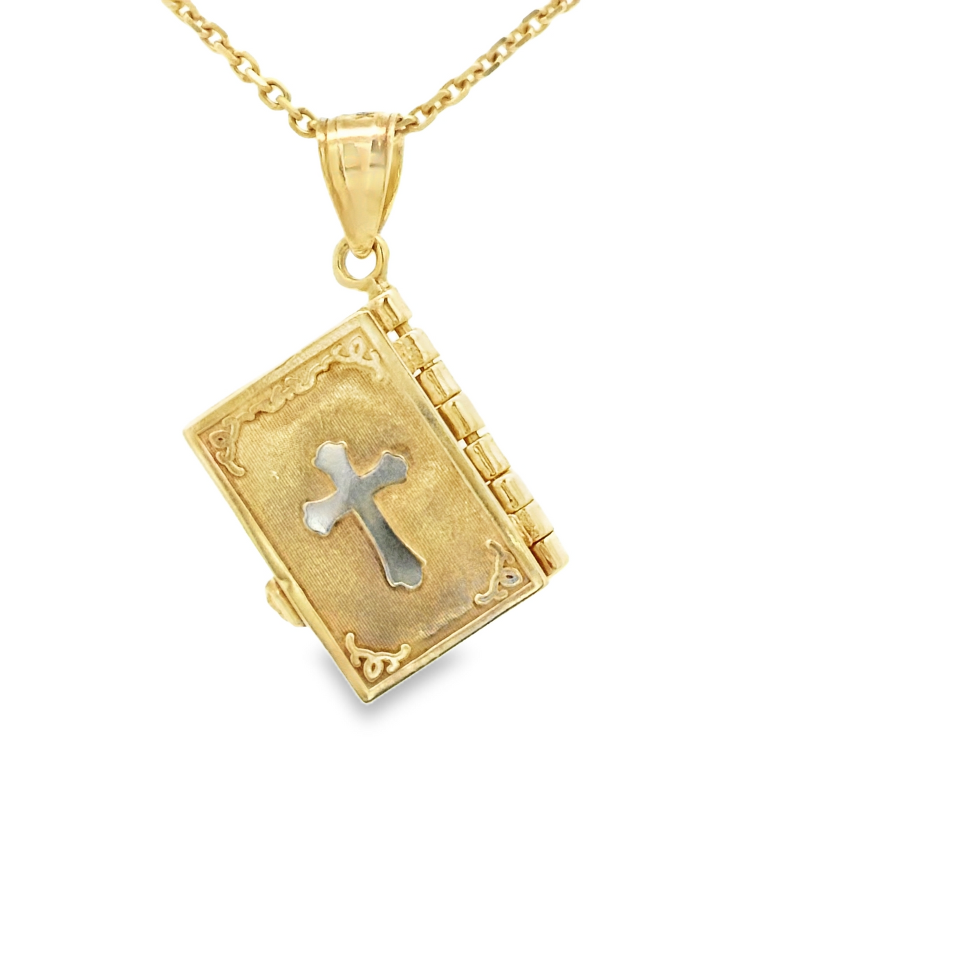 14K PENDENT  4.7G BIBLE PADRE NUESTRO