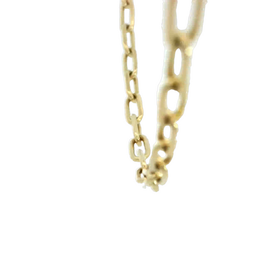 18K PAPERCLIP CHAIN