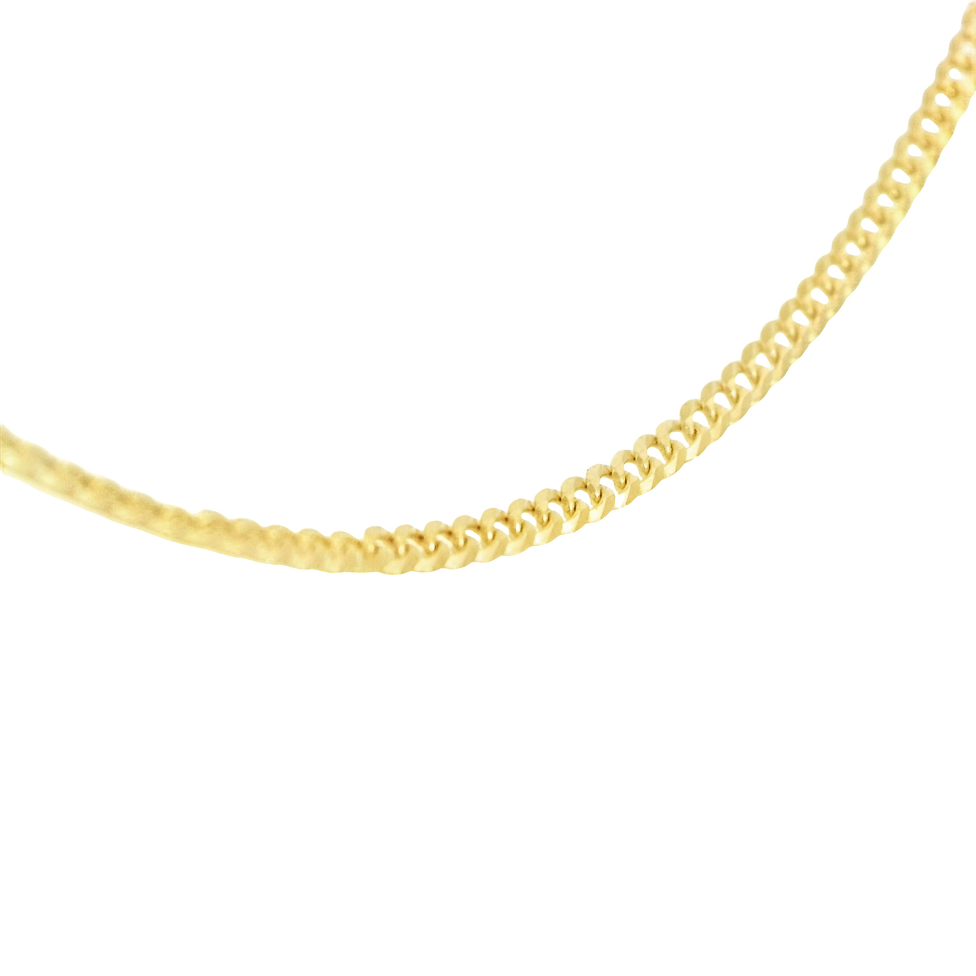 14K Cuban Italian Curb Chain