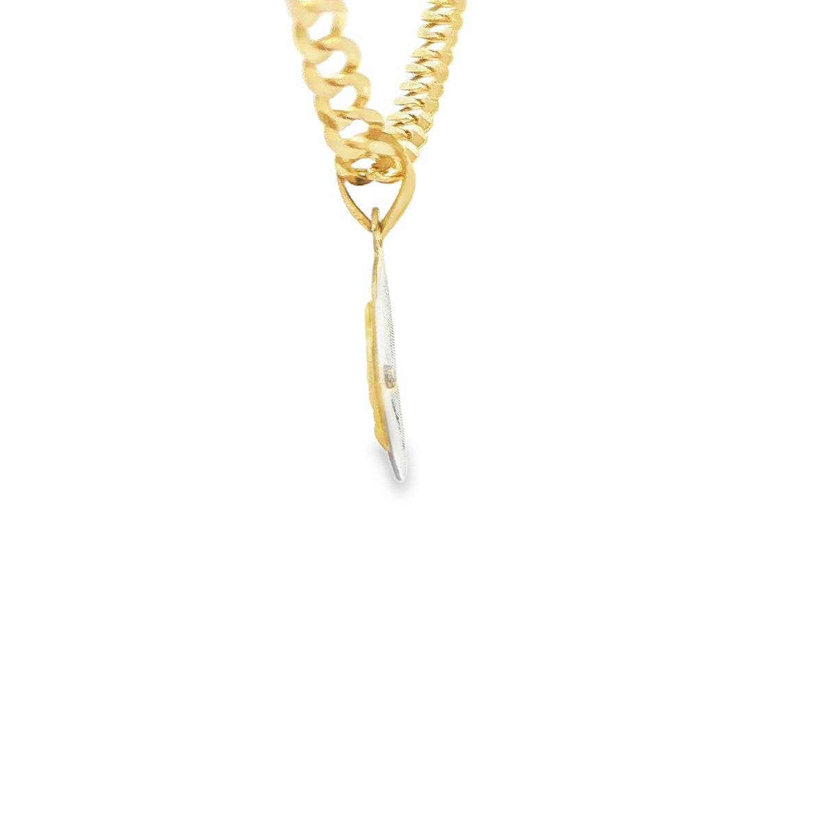 14K  PENDENT MEDAL BAPTISM
