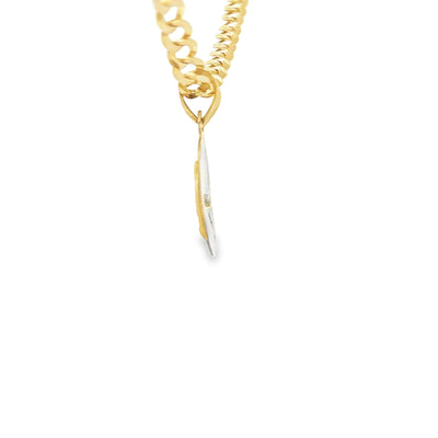 14K  PENDENT MEDAL BAPTISM