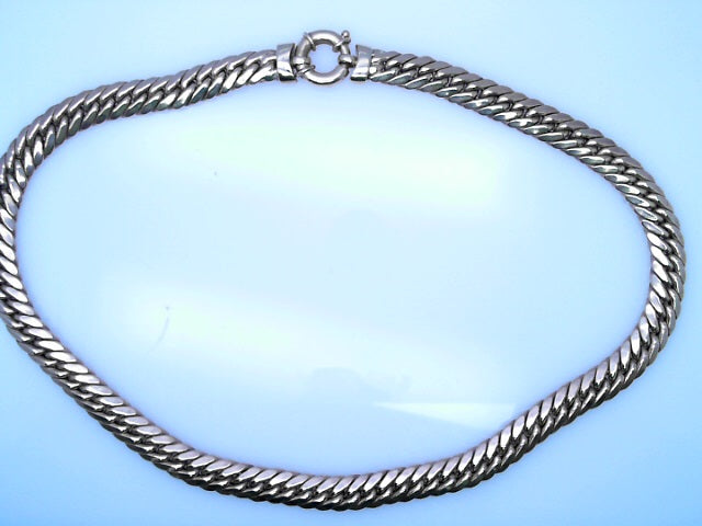 14KC 26.6G CHOKER 16'' MIAMI CUBAN ROUND CLASP