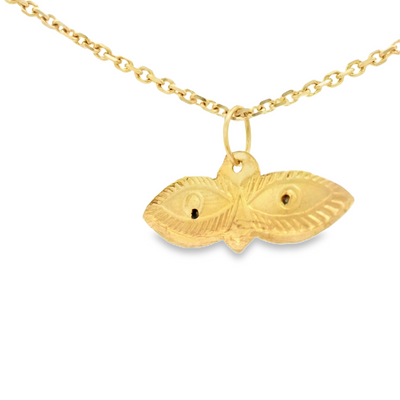 PENDANT 14K Cz Eyes Santa Lucia Color