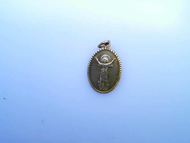 PENDANT 18KBABYJESUS OVAL 3.5G