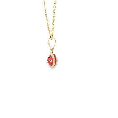 PENDANT 14 KARAT LADY BUG TINY