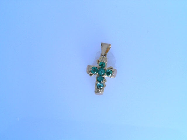 18 Karat Cross Pendant Weight: 2.3G
Emerald Natur