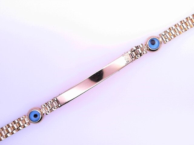 14 KARAT BRACELET LENGTH 6 WEIGHT: 7.5 : ID 3.7MM