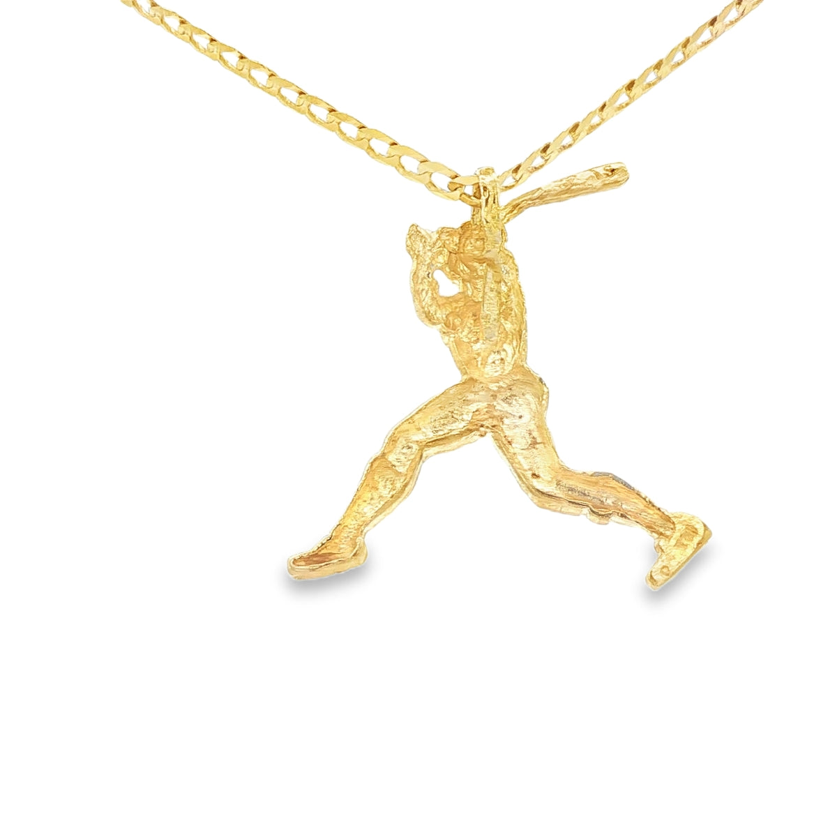 PENDANT 14K 3.2G BASEBALL PLAYER