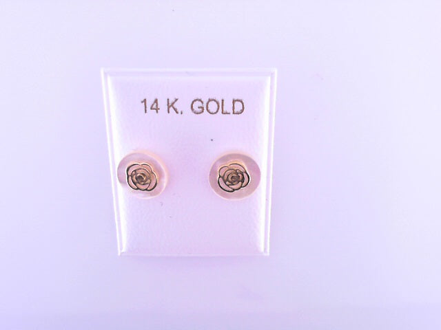 14 KARAT STUD EARRINGS WEIGHT: 0.2G
OWL