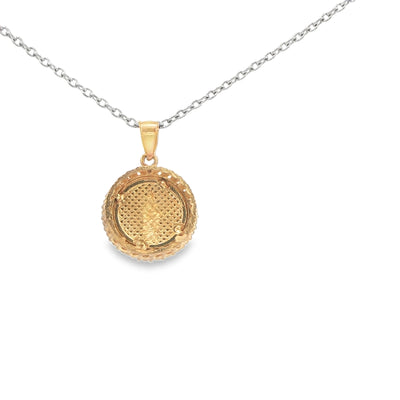 14KP GUADALUPE CZ ROUND 2TONE