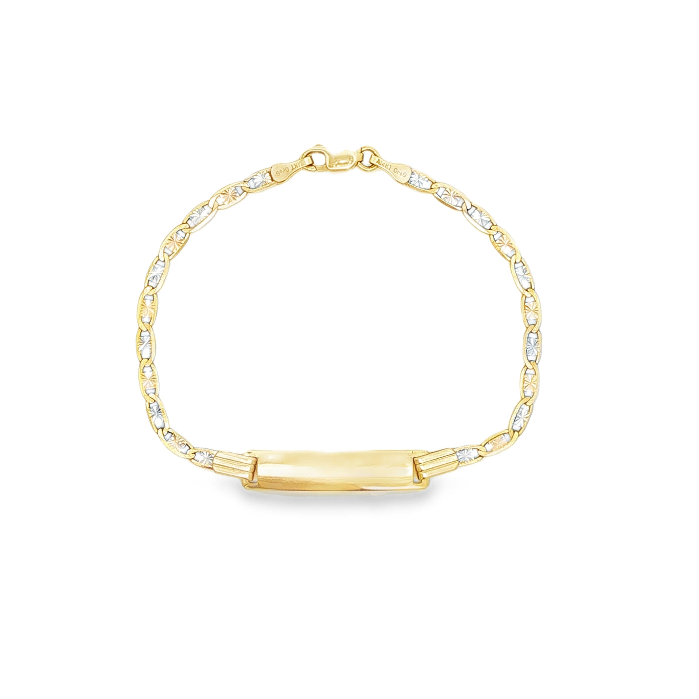 14 KARAT BRACELET LENGTH 6 WEIGHT: 2.5G : ID 2.5MM