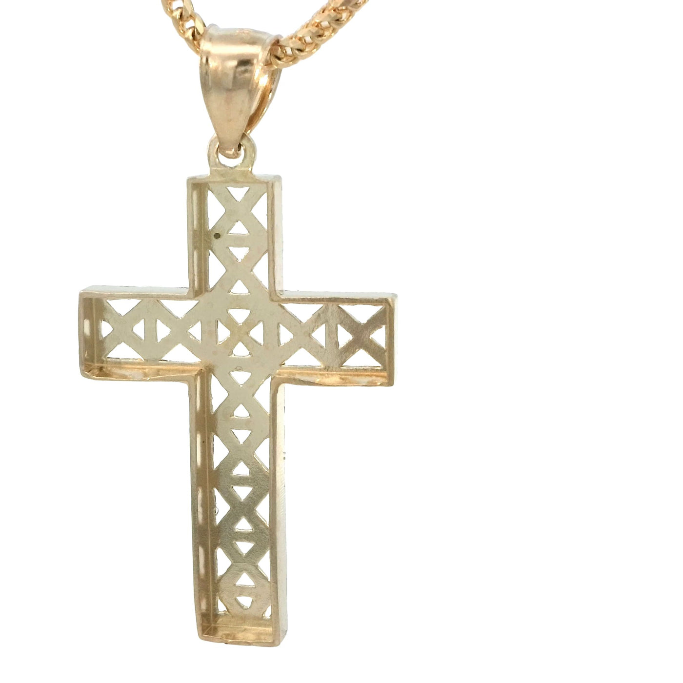 PENDANT 14 KARAT WEIGHT: 2.0G CROSS DC