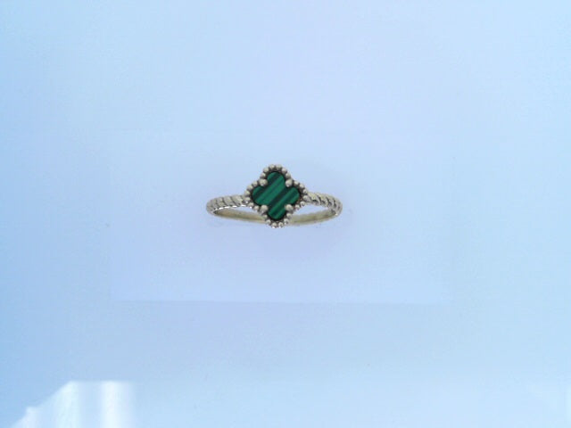 14 KARAT RING SIZE 7.25 WEIGHT: 1.5G
GREEN CLOVER