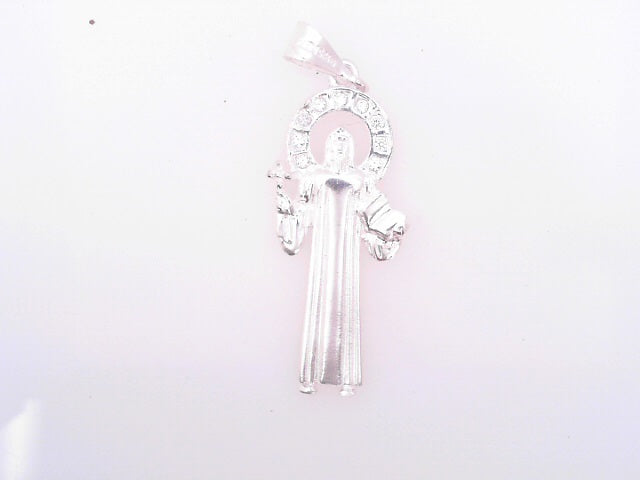 WHITE STERLING SILVER CHARM WEIGHT: 1.9G
SIZE/ OT