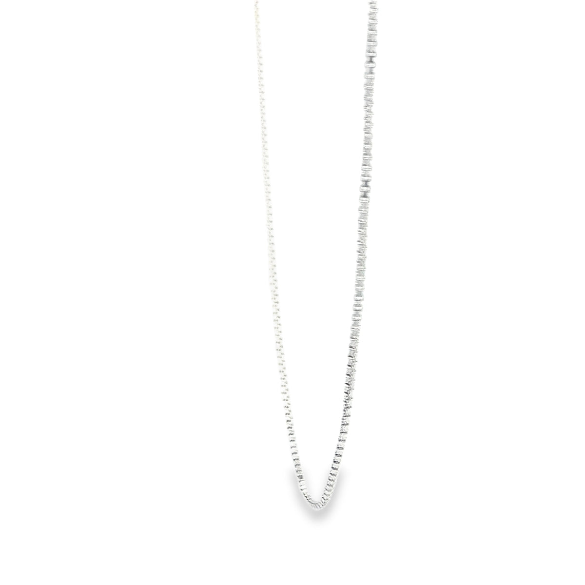 STERLING SILVER BOX CHAIN LENGTH: 16 0.7MM