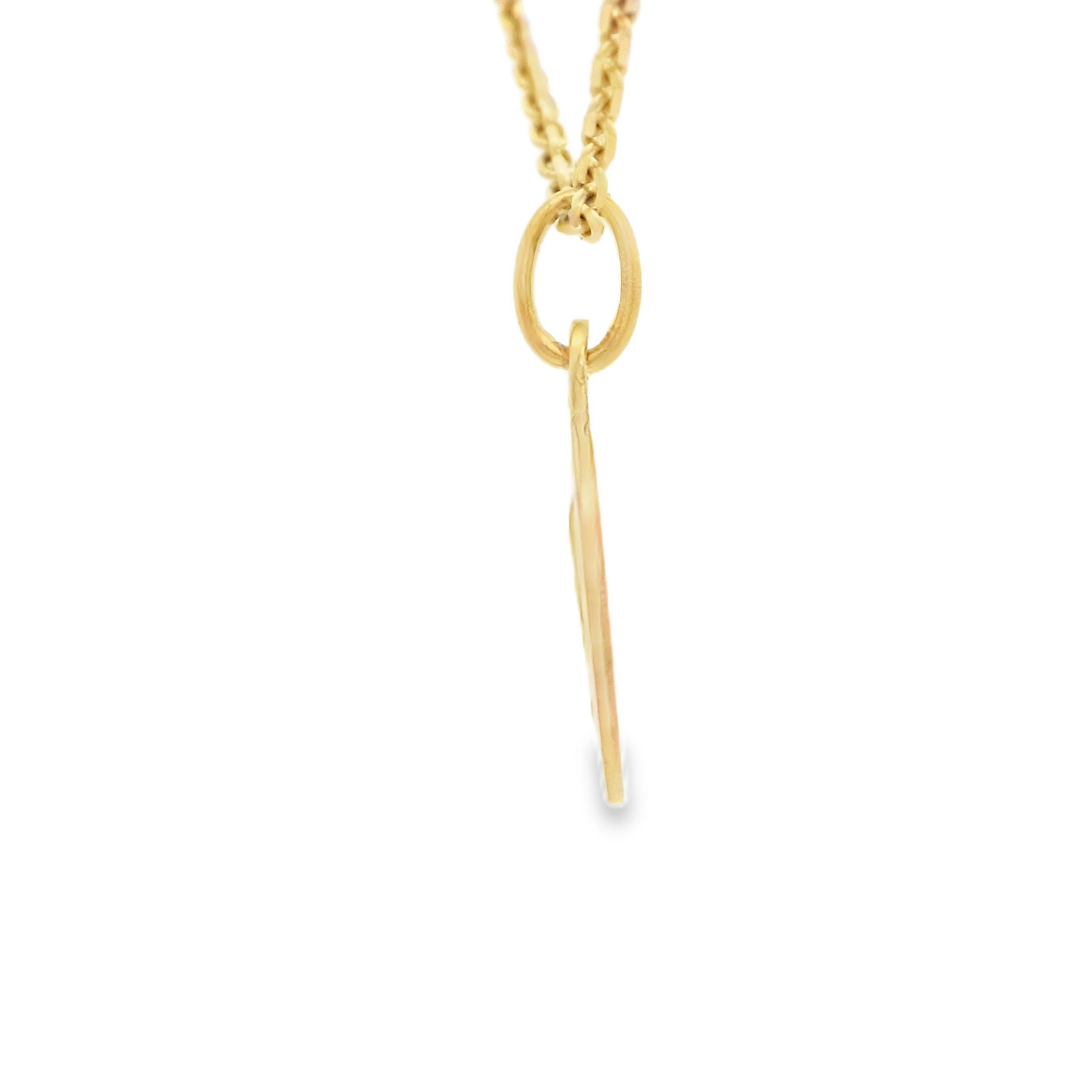 PENDANT 14K VIRGEN MARY PORTRAIT