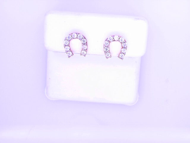 14KE 1.2G 
HORSESHOE 
STUD CZ