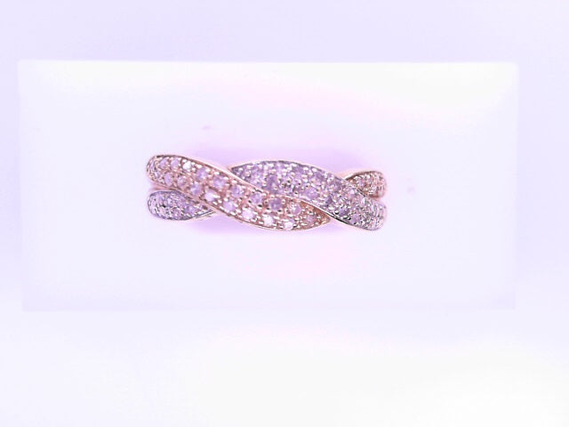 14 KARAT RING SIZE 9 WEIGHT: 3.3G : 5.7MM TWO ROW