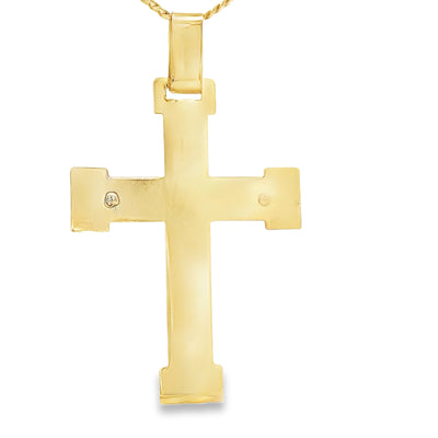 14 KARAT CHARM WEIGHT: 7.7 : CRUCIFIX JESUS