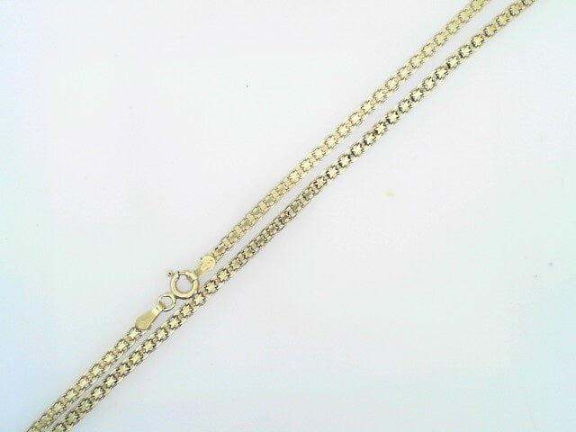 18 KARAT CHAIN LENGTH: 23 WEIGHT: 8.2G : 2.2MM BIZ